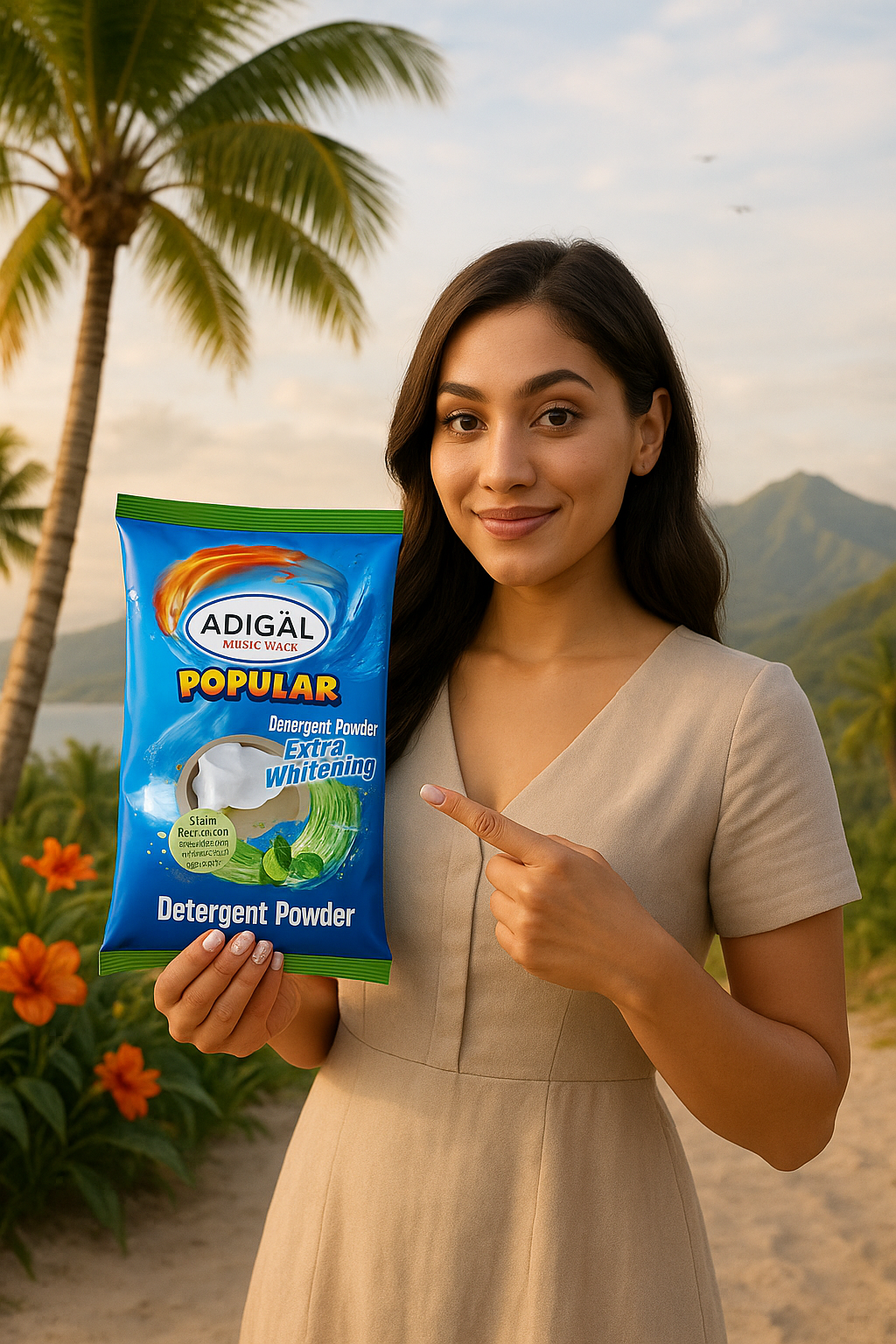 Adigal detergent powder for powerful stain removal and laundry cleaning