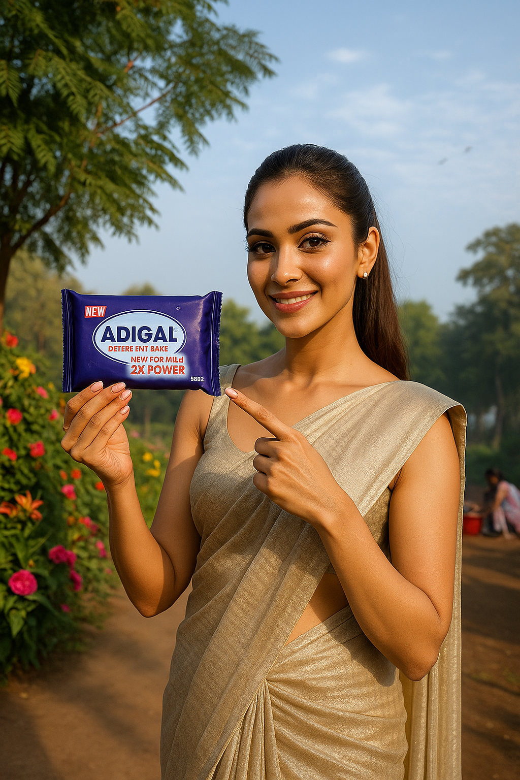 Adigal detergent soap and dishwash bar for clothes and utensil cleaning