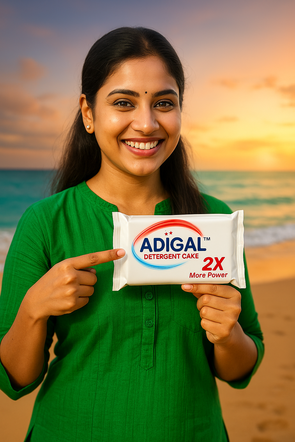 Adigal detergent soap and dishwash bar for clothes and utensil cleaning